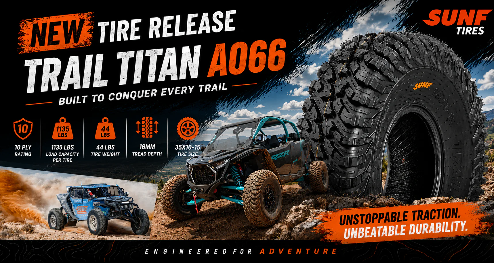 Master Every Terrain with SUNF